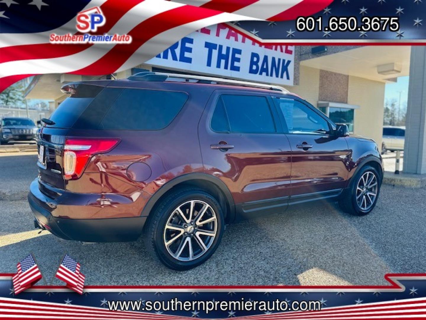 2015 RED FORD EXPLORER XLT (1FM5K7D89FG) , located at 922 W. Beacon St., Philadelphia, MS, 39350, (601) 650-3675, 32.770447, -89.127151 - Photo#5